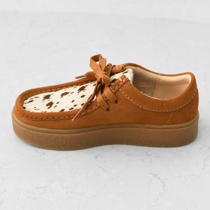 Clarks [クラークス正規販売店] Boxbee Walla. [26329295] ボックスビー ワラ・スクエア型・トゥボックス・モカシンシューズ・厚底シューズ・厚底・スエード・カジュアル・LADY'S [2026AW]
