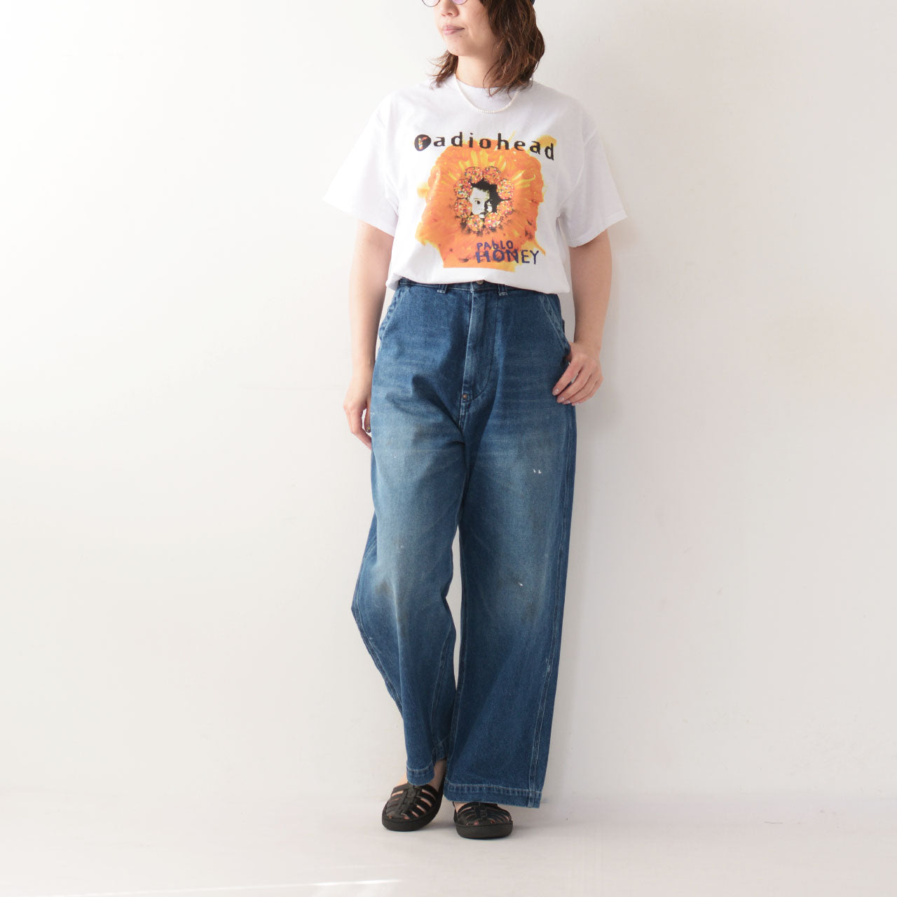 NORTS MUSIC TEE [ノーツ ミュージック ティー] PRINT TEE MUSIC RADIOHEAD -PABLO HONEY-  [radiohead] プリント ミュージック Tシャツ レディオヘッド [2024SS]