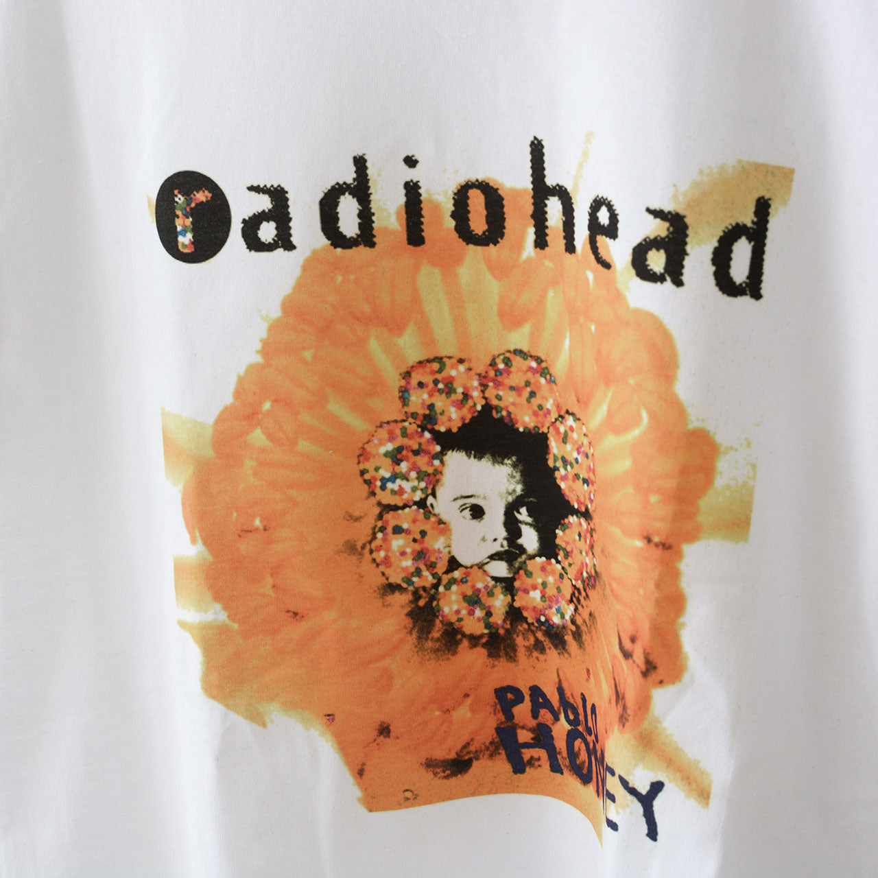 NORTS MUSIC TEE [ノーツ ミュージック ティー] PRINT TEE MUSIC RADIOHEAD -PABLO HONEY-  [radiohead] プリント ミュージック Tシャツ レディオヘッド [2024SS]