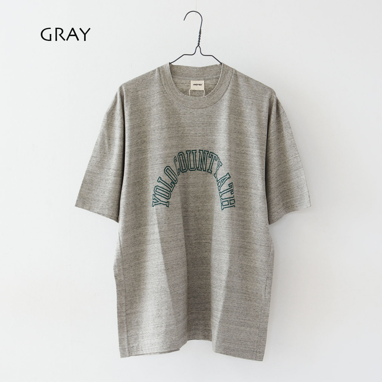 UNDYED [アンダイド] 30PV S/S TRIM Tee(YOLO Pt) [USN23AST020A] プリントＴシャツ [2024SS]