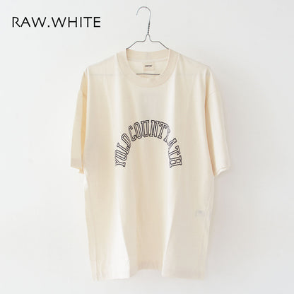 UNDYED [アンダイド] 30PV S/S TRIM Tee(YOLO Pt) [USN23AST020A] プリントＴシャツ [2024SS]