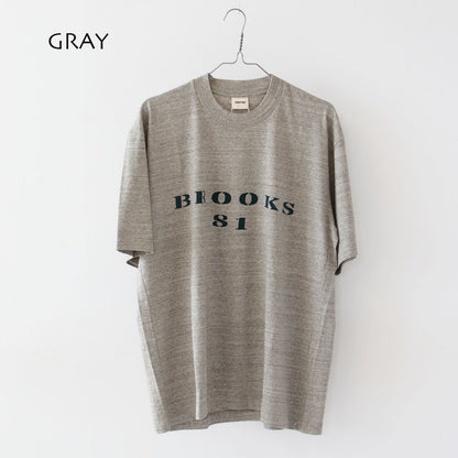 UNDYED [アンダイド] 30PV S/S TRIM Tee(BROOKS Pt) [USN23AST020B] プリントＴシャツ [2024SS]