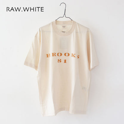 UNDYED [アンダイド] 30PV S/S TRIM Tee(BROOKS Pt) [USN23AST020B] プリントＴシャツ [2024SS]