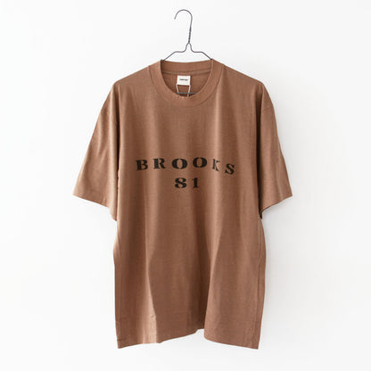 UNDYED [アンダイド] 30PV S/S TRIM Tee(BROOKS Pt) [USN23AST020B] プリントＴシャツ [2024SS]