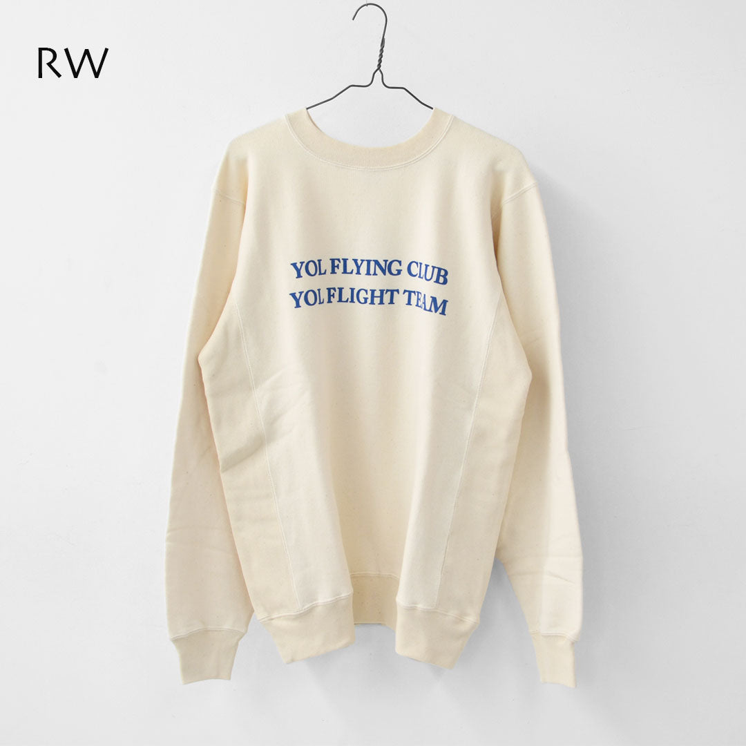 UNDYED [アンダイド] STANDARD SWEAT CREW -CLUB-  [25F305B] スタンダードスウェットクルー（クラブ）・オーガニックコットン・ゆったりシルエット・リラックス・キャンプ・アウトドア・MEN'S / LADY'S [2025AW]