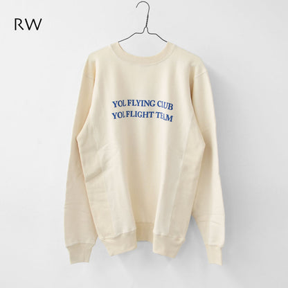 UNDYED [アンダイド] STANDARD SWEAT CREW -CLUB-  [25F305B] スタンダードスウェットクルー（クラブ）・オーガニックコットン・ゆったりシルエット・リラックス・キャンプ・アウトドア・MEN'S / LADY'S [2025AW]