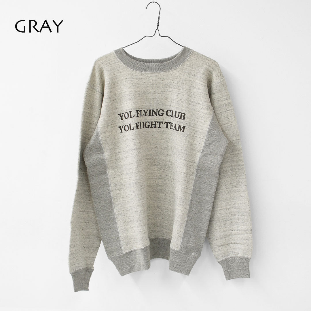 UNDYED [アンダイド] STANDARD SWEAT CREW -CLUB-  [25F305B] スタンダードスウェットクルー（クラブ）・オーガニックコットン・ゆったりシルエット・リラックス・キャンプ・アウトドア・MEN'S / LADY'S [2025AW]