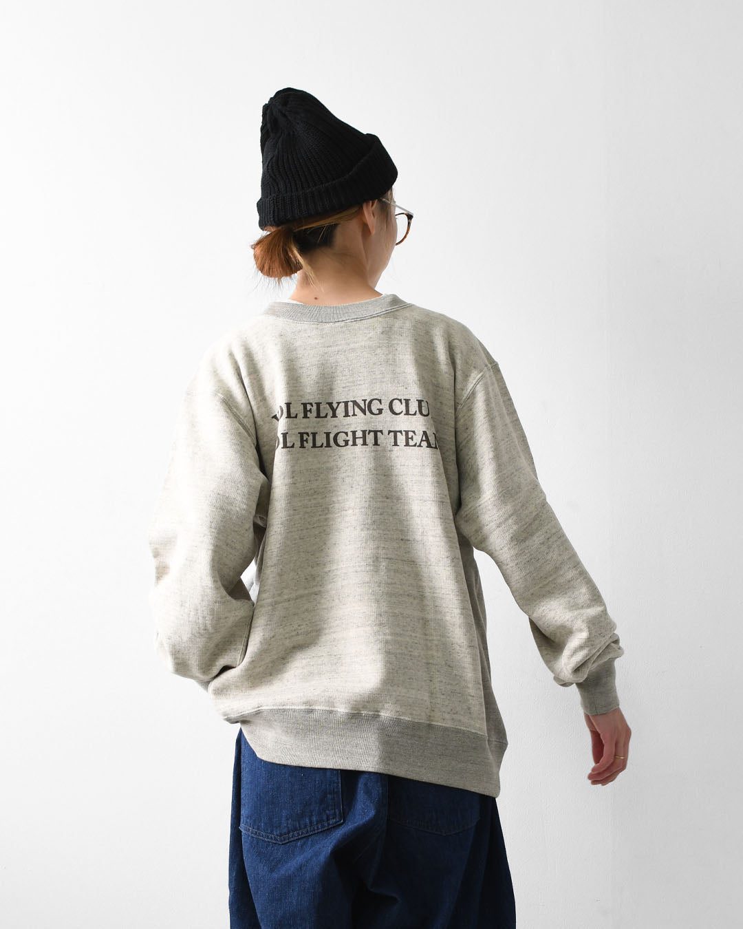 UNDYED [アンダイド] STANDARD SWEAT CREW -CLUB-  [25F305B] スタンダードスウェットクルー（クラブ）・オーガニックコットン・ゆったりシルエット・リラックス・キャンプ・アウトドア・MEN'S / LADY'S [2025AW]