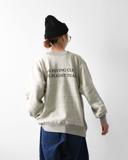 UNDYED [アンダイド] STANDARD SWEAT CREW -CLUB-  [25F305B] スタンダードスウェットクルー（クラブ）・オーガニックコットン・ゆったりシルエット・リラックス・キャンプ・アウトドア・MEN'S / LADY'S [2025AW]