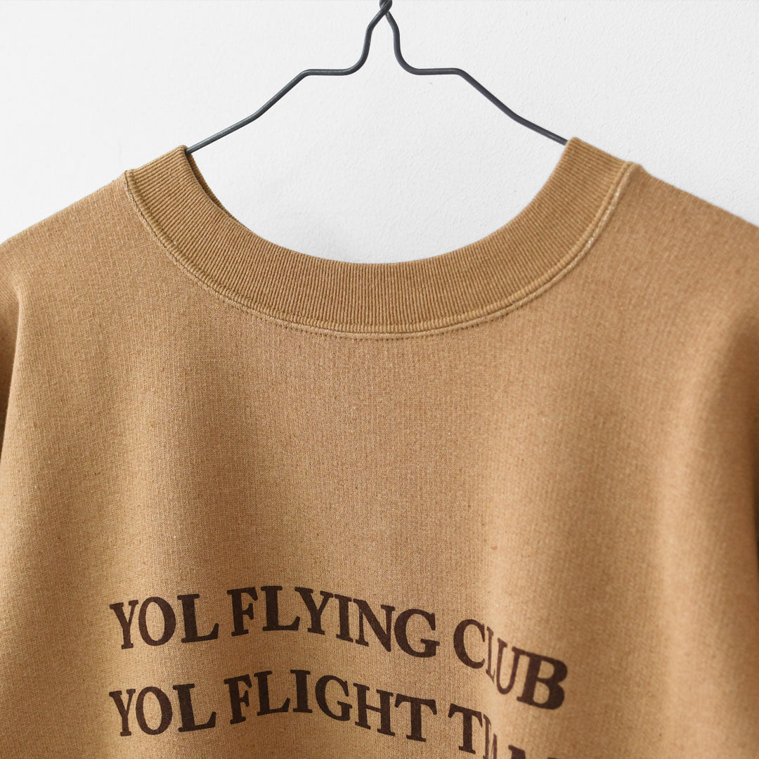 UNDYED [アンダイド] STANDARD SWEAT CREW -CLUB-  [25F305B] スタンダードスウェットクルー（クラブ）・オーガニックコットン・ゆったりシルエット・リラックス・キャンプ・アウトドア・MEN'S / LADY'S [2025AW]