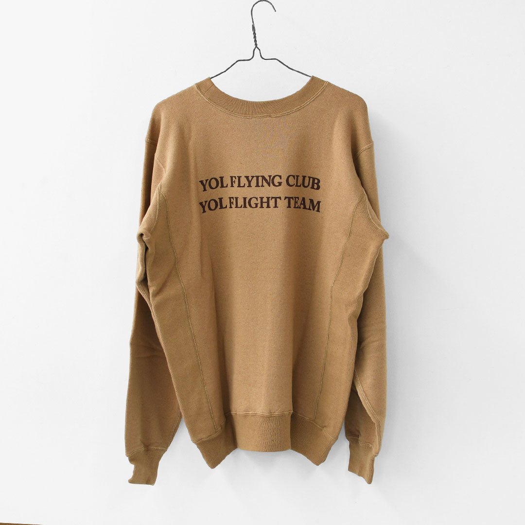 UNDYED [アンダイド] STANDARD SWEAT CREW -CLUB-  [25F305B] スタンダードスウェットクルー（クラブ）・オーガニックコットン・ゆったりシルエット・リラックス・キャンプ・アウトドア・MEN'S / LADY'S [2025AW]