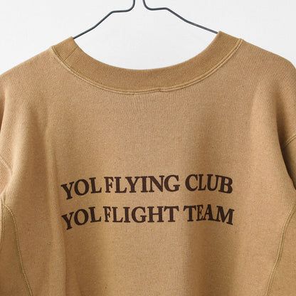 UNDYED [アンダイド] STANDARD SWEAT CREW -CLUB-  [25F305B] スタンダードスウェットクルー（クラブ）・オーガニックコットン・ゆったりシルエット・リラックス・キャンプ・アウトドア・MEN'S / LADY'S [2025AW]