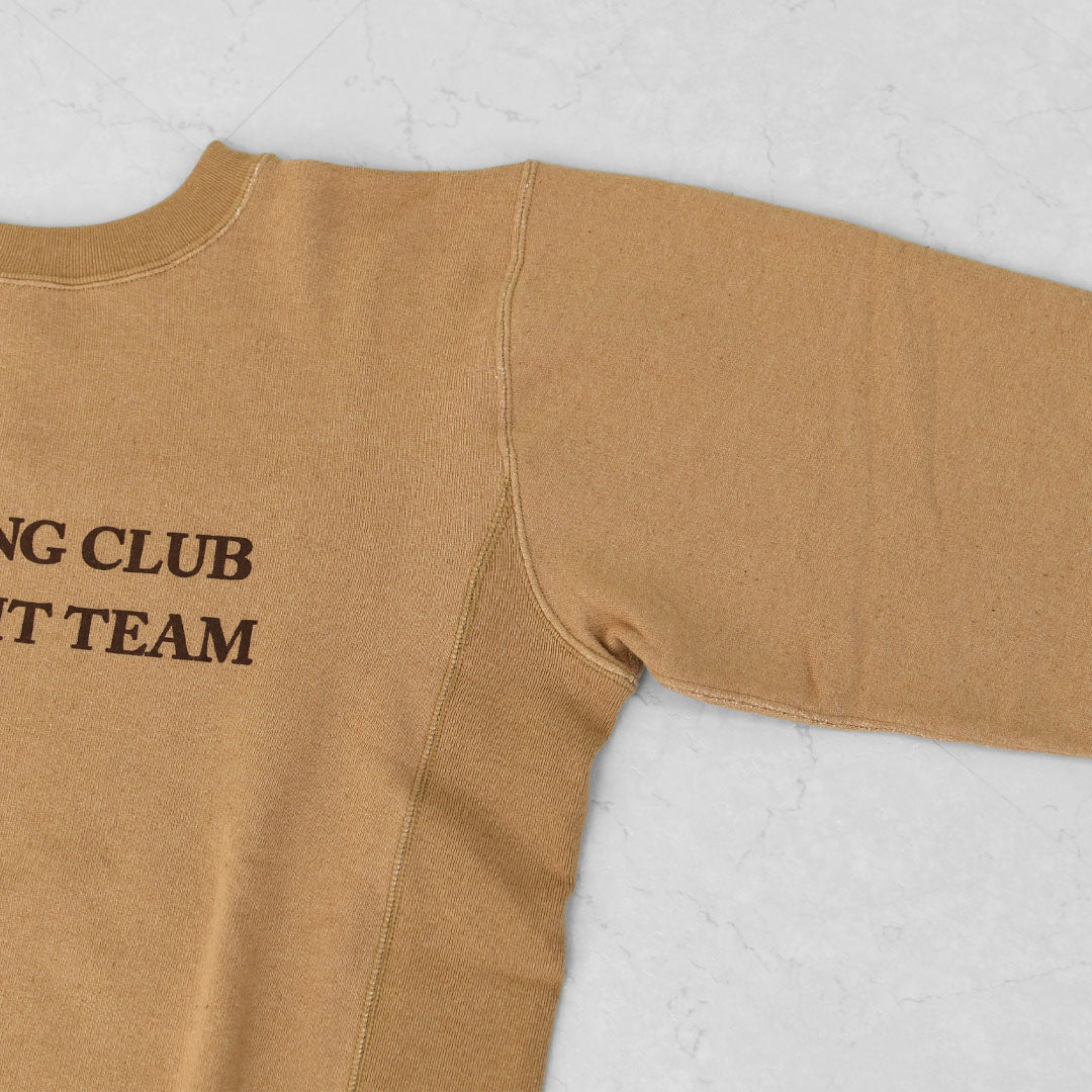 UNDYED [アンダイド] STANDARD SWEAT CREW -CLUB-  [25F305B] スタンダードスウェットクルー（クラブ）・オーガニックコットン・ゆったりシルエット・リラックス・キャンプ・アウトドア・MEN'S / LADY'S [2025AW]