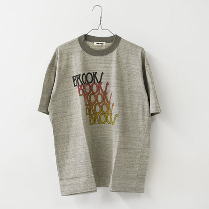UNDYED [アンダイド] 30/-PV NECK TRIM-T [26S340B] 30/-PV ネック トリム T・オーガニックコットン・半袖Tシャツ・ゆったりシルエット・リラックス・キャンプ・アウトドア・MEN'S / LADY'S [2026SS]