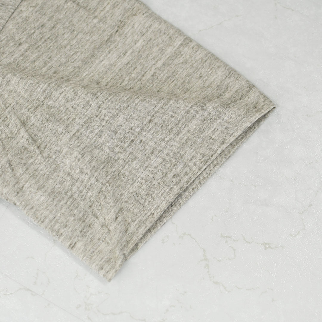 UNDYED [アンダイド] 30/-PV NECK TRIM-T [26S340B] 30/-PV ネック トリム T・オーガニックコットン・半袖Tシャツ・ゆったりシルエット・リラックス・キャンプ・アウトドア・MEN'S / LADY'S [2026SS]