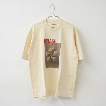 UNDYED [アンダイド] 30/2 Karl Blossfeldt Pt-T  [26S348A] 30/2カール・ブロスフェルト プリントT・オーガニックコットン・半袖Tシャツ・ゆったりシルエット・リラックス・キャンプ・アウトドア・MEN'S / LADY'S [2026SS]