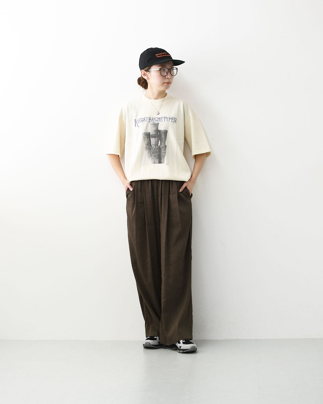 UNDYED [アンダイド] 30/2 Karl Blossfeldt Pt-T  [26S348B] 30/2カール・ブロスフェルト プリントT・オーガニックコットン・半袖Tシャツ・ゆったりシルエット・リラックス・キャンプ・アウトドア・MEN'S / LADY'S [2026SS]