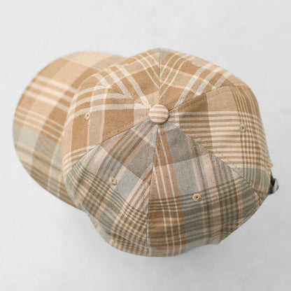 UNDYED[アンダイド] MADRAS CHECK CAP [UNS25SCP016] マドラスチェックキャップ [2025SS]