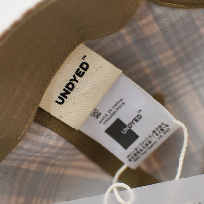 UNDYED[アンダイド] MADRAS CHECK CAP [UNS25SCP016] マドラスチェックキャップ [2025SS]
