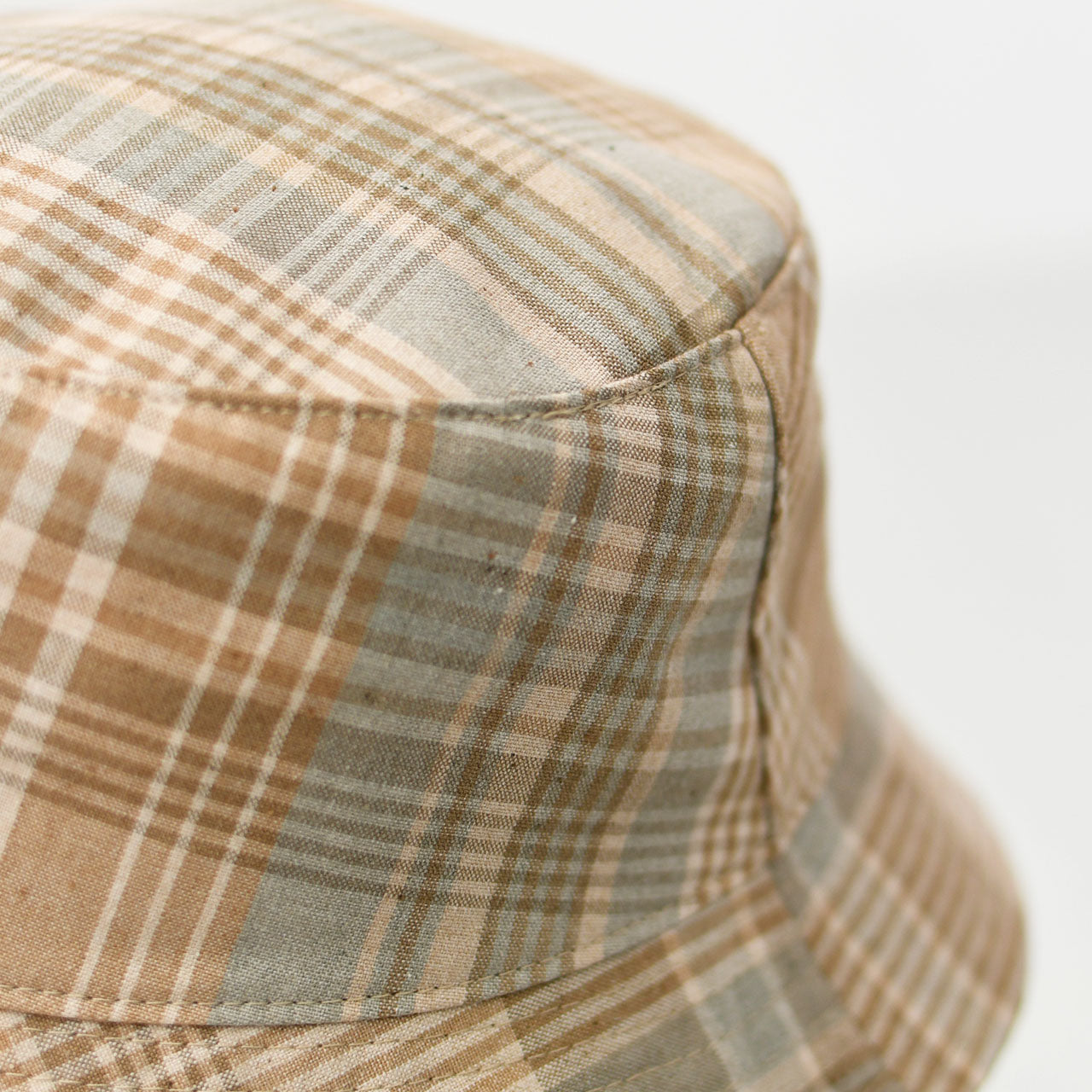 UNDYED[アンダイド] MADRAS CHECK HAT [UNS25SHT017] マドラスチェックハット [2025SS]