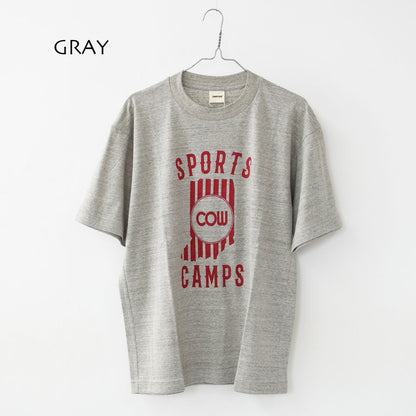 UNDYED [アンダイド] 30PV S/S PtTee(SPORTS CAMPS) [UNS25SST001E] 30PVショートスリーブプリントTシャツ [2025SS]