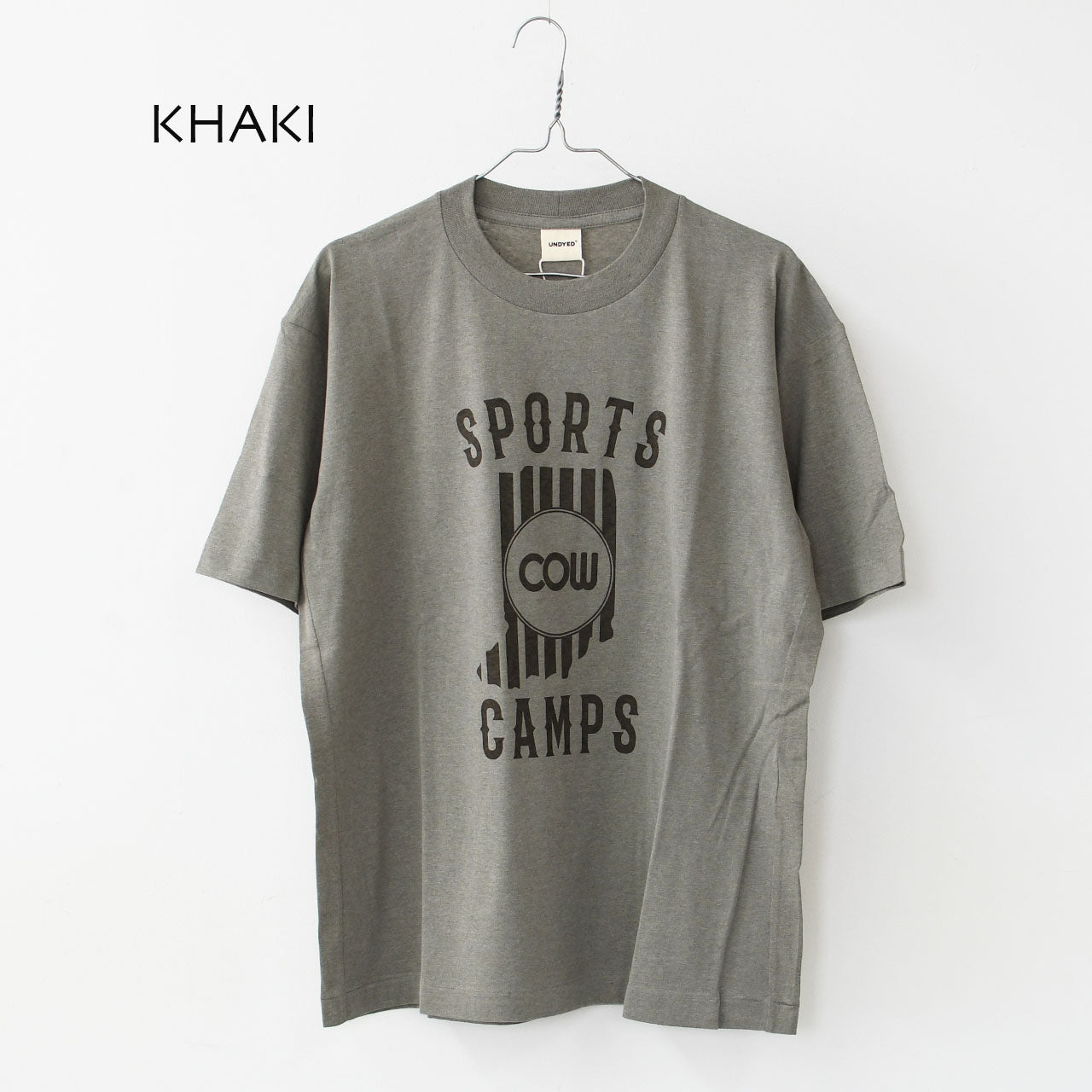 UNDYED [アンダイド] 30PV S/S PtTee(SPORTS CAMPS) [UNS25SST001E] 30PVショートスリーブプリントTシャツ [2025SS]