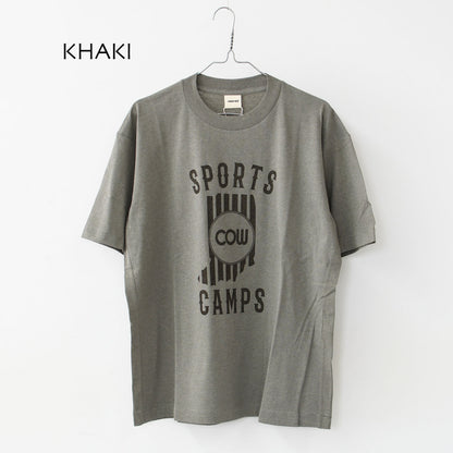 UNDYED [アンダイド] 30PV S/S PtTee(SPORTS CAMPS) [UNS25SST001E] 30PVショートスリーブプリントTシャツ [2025SS]