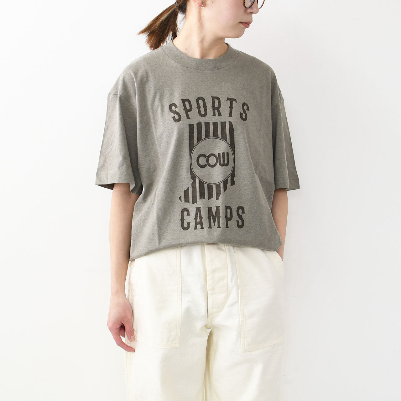 UNDYED [アンダイド] 30PV S/S PtTee(SPORTS CAMPS) [UNS25SST001E] 30PVショートスリーブプリントTシャツ [2025SS]