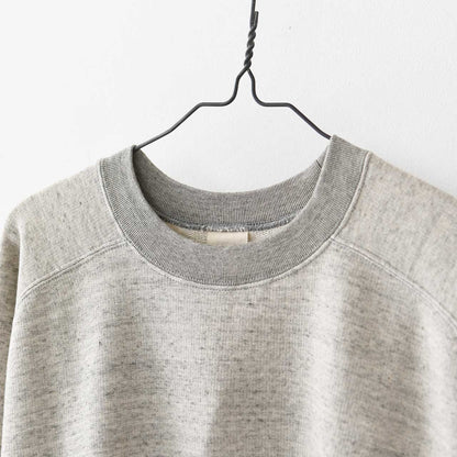 UNDYED [アンダイド] URAKE S/S EMB SWEAT (BROOKS) [UNS25SST008A] 裏毛ショートスリーブEMBスウェット(ブルックス) [2025SS]