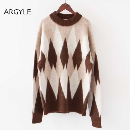 UNDYED [アンダイド] ALPACA JQD BRASH CREW [USN24FKC097] アルパカJQDブラッシュクルー[2024AW]