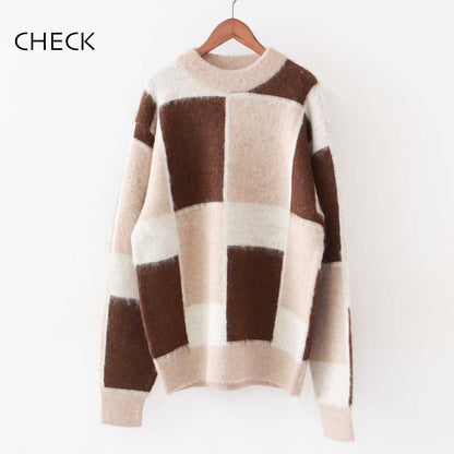 UNDYED [アンダイド] ALPACA JQD BRASH CREW [USN24FKC097] アルパカJQDブラッシュクルー[2024AW]