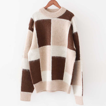 UNDYED [アンダイド] ALPACA JQD BRASH CREW [USN24FKC097] アルパカJQDブラッシュクルー[2024AW]