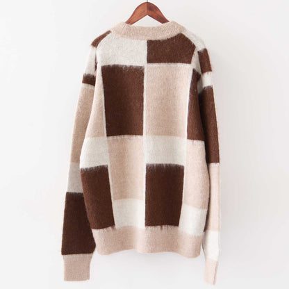 UNDYED [アンダイド] ALPACA JQD BRASH CREW [USN24FKC097] アルパカJQDブラッシュクルー[2024AW]