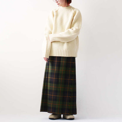 UNDYED [アンダイド] HIGHLANDWOOL RGRN CREW [USN24FKC100] ハイランドウールクルーネック [2024AW]