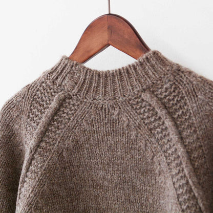 UNDYED [アンダイド] HIGHLANDWOOL RGRN CREW [USN24FKC100] ハイランドウールクルーネック [2024AW]