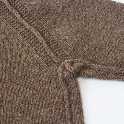 UNDYED [アンダイド] HIGHLANDWOOL RGRN CREW [USN24FKC100] ハイランドウールクルーネック [2024AW]