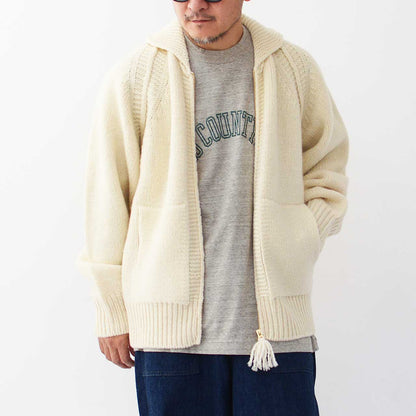 UNDYED [アンダイド] HIGHLANDWOOL COWICAHN SWEATER [USN24FKC101] ハイランドウールカウチンセーター [2024AW]