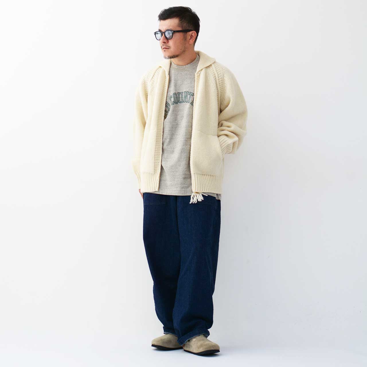 UNDYED [アンダイド] HIGHLANDWOOL COWICAHN SWEATER [USN24FKC101] ハイランドウールカウチンセーター [2024AW]