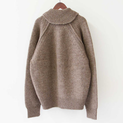 UNDYED [アンダイド] HIGHLANDWOOL COWICAHN SWEATER [USN24FKC101] ハイランドウールカウチンセーター [2024AW]