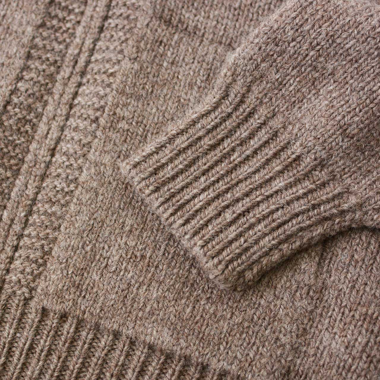 UNDYED [アンダイド] HIGHLANDWOOL COWICAHN SWEATER [USN24FKC101] ハイランドウールカウチンセーター [2024AW]