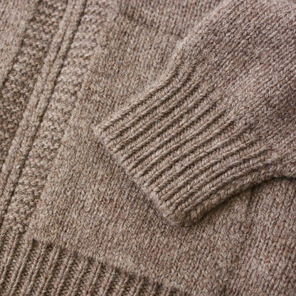 UNDYED [アンダイド] HIGHLANDWOOL COWICAHN SWEATER [USN24FKC101] ハイランドウールカウチンセーター [2024AW]