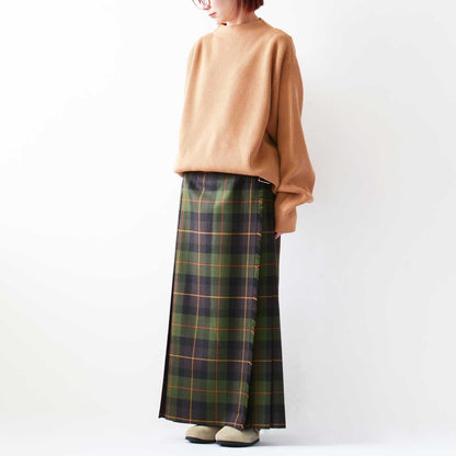 UNDYED [アンダイド] KNIT RIB MOCKNECK CREW [USN24FKC111] ニットリブモックネッククルー [2024AW]