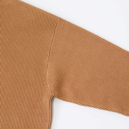 UNDYED [アンダイド] KNIT RIB MOCKNECK CREW [USN24FKC111] ニットリブモックネッククルー [2024AW]