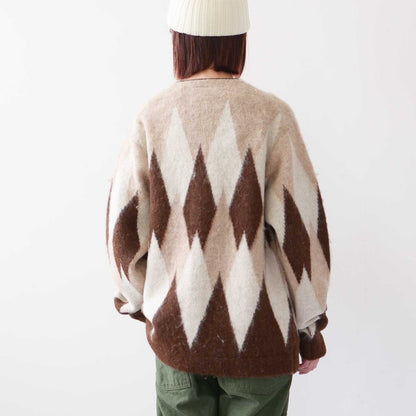 UNDYED [アンダイド] ALPACA JQD BRASH CDGN [USN24FKCD094] アルパカJQDブラッシュカーディガン [2024AW]