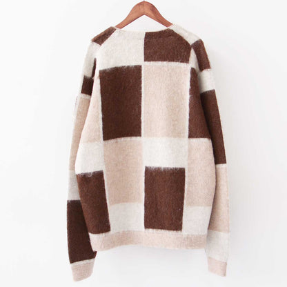 UNDYED [アンダイド] ALPACA JQD BRASH CDGN [USN24FKCD094] アルパカJQDブラッシュカーディガン [2024AW]