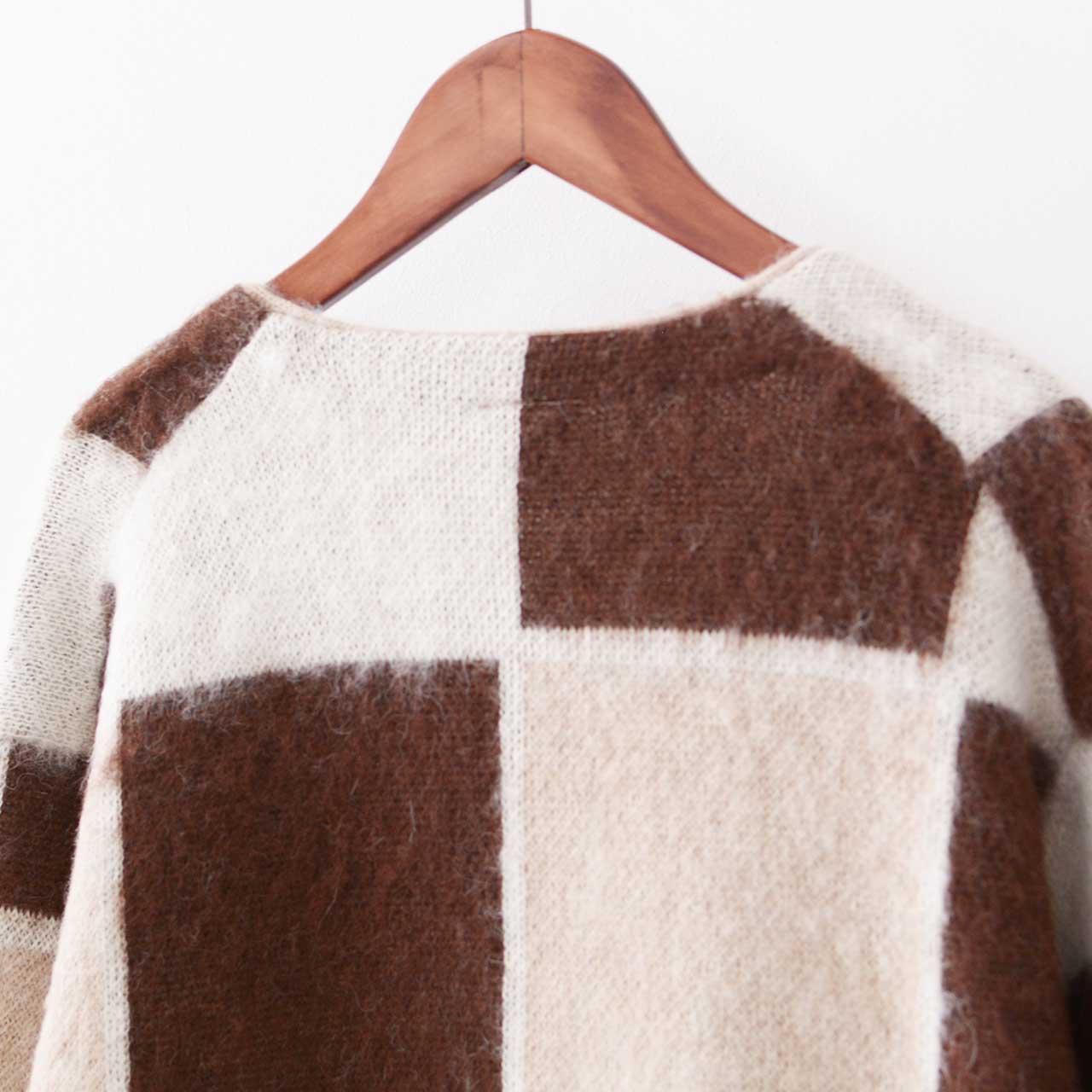 UNDYED [アンダイド] ALPACA JQD BRASH CDGN [USN24FKCD094] アルパカJQDブラッシュカーディガン [2024AW]