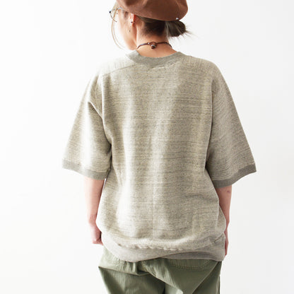 UNDYED [アンダイド] URAKE S/S SWEAT (YOLO Pt)  [USN24SST057A]  ショートスリーブスウェットプルオーバー [2024SS]