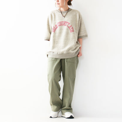 UNDYED [アンダイド] URAKE S/S SWEAT (YOLO Pt)  [USN24SST057A]  ショートスリーブスウェットプルオーバー [2024SS]
