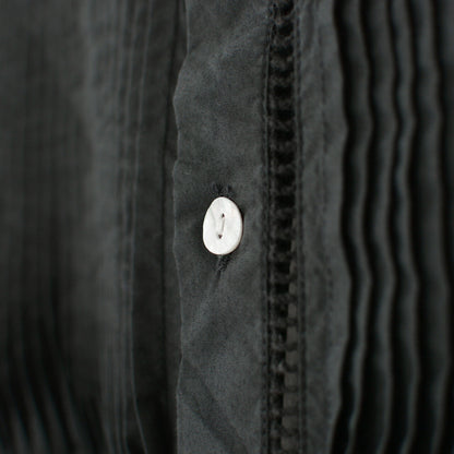 INDIA INDUSTRY [インディアインダストリー] Baran PIN TUCK SHIRT [ND-B0387POP] Bran ピンタックシャツ [2025SS]