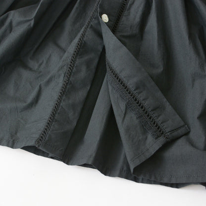 INDIA INDUSTRY [インディアインダストリー] Baran PIN TUCK SHIRT [ND-B0387POP] Bran ピンタックシャツ [2025SS]